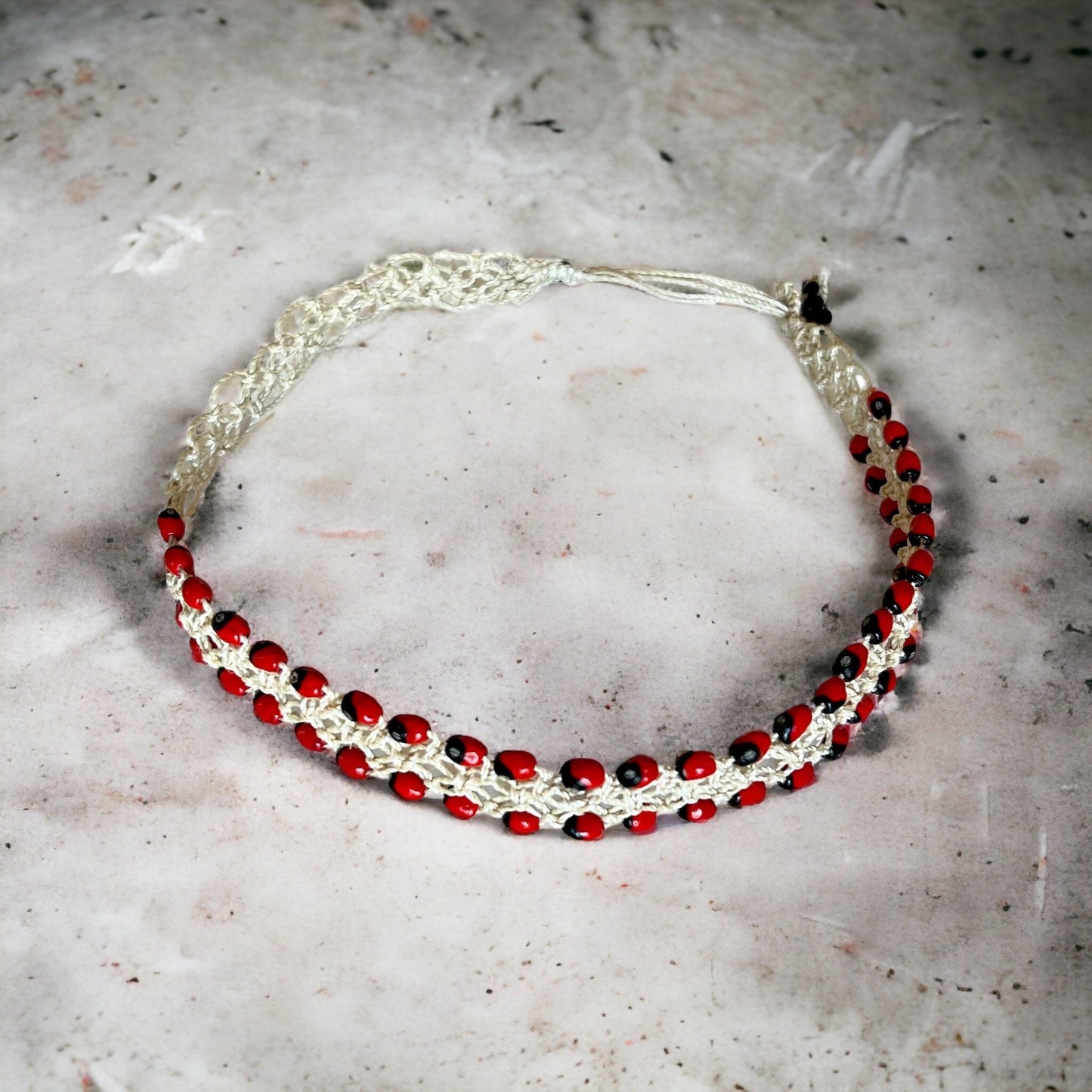 Handmade Bracelet/Necklace From Indigenous Amazon Tribe in Ecuador