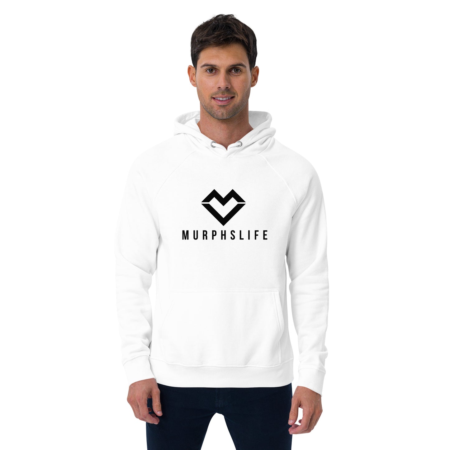 Murphslife Unisex eco raglan hoodie