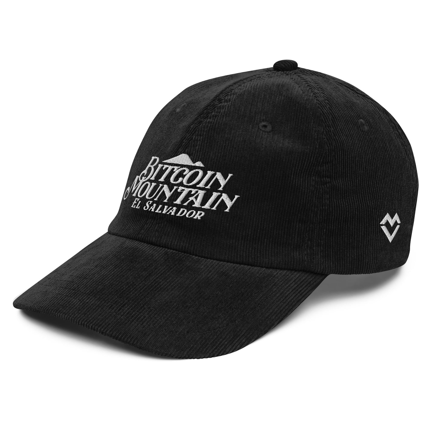 Bitcoin Mountain Vintage corduroy cap